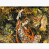 Hand-Knotted Persian Pictorial Rug - Tabriz Soroosh Alam Silk Carpet