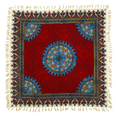 Persian Tablecloth: Isfahan's Traditional Kalamkari Block Print G182