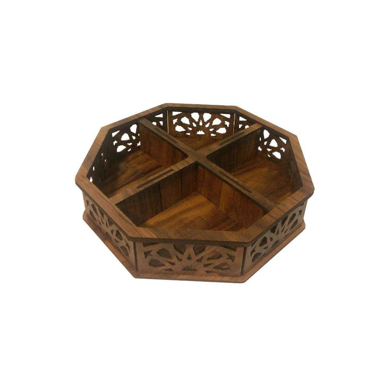 Trapezius Design Wooden Tea Storage Chest – Inner Compartments