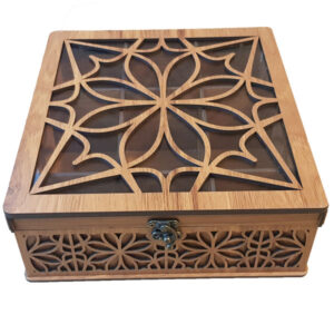 Decorative Wooden Tea Storage Chest – Persian Model CH24