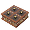 Elegant Wooden Tea Organizer Chest – Model 6029