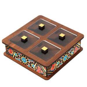 Wooden Tea Storage Organizer Chest – Model 6016