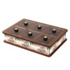 Wooden Chest Tea Organizer – Model 6055 Elegant Design