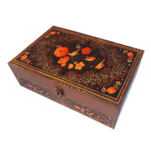 Persian Wooden Tea Organizer Chest – Decorative Model N2030