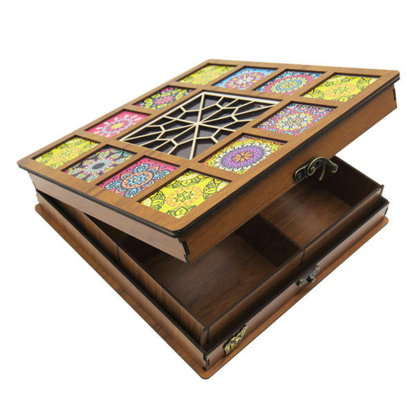 Wooden Tea Storage Chest – LB042 Edition Organizer Box