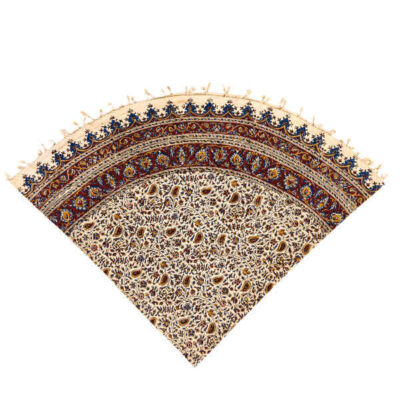 Persian Tablecloth: Isfahan's Traditional Kalamkari Block Print G256