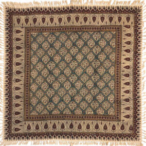 Persian Tablecloth: Isfahan’s Traditional Kalamkari Block Print G118