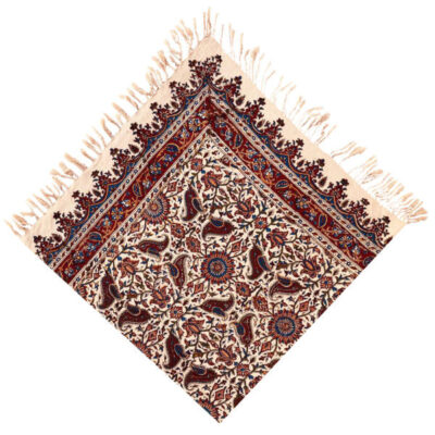 Persian Tablecloth: Isfahan's Traditional Kalamkari Block Print G359