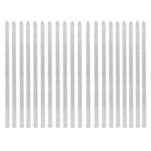 Set of Twenty Steel Skewers (16.5 cm) for Chicken Kebab and Grilling