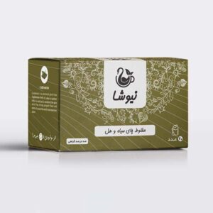 Newsha Cardamom Flavored Black Tea 70 gr (10x)