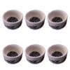 Set of 6 Decorative Persian Siah Ghalam Ceramic Bowl