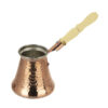 Copper Cezve Maker - Hammered Turkish Coffee Pot, SF6 Model