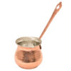 Copper Turkish Coffee Pot - Traditional Hammered Cezve, B3 Model