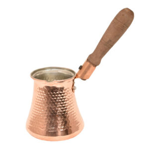 Artisan Copper Ibrik – Hammered Turkish Coffee Maker, A22 Model