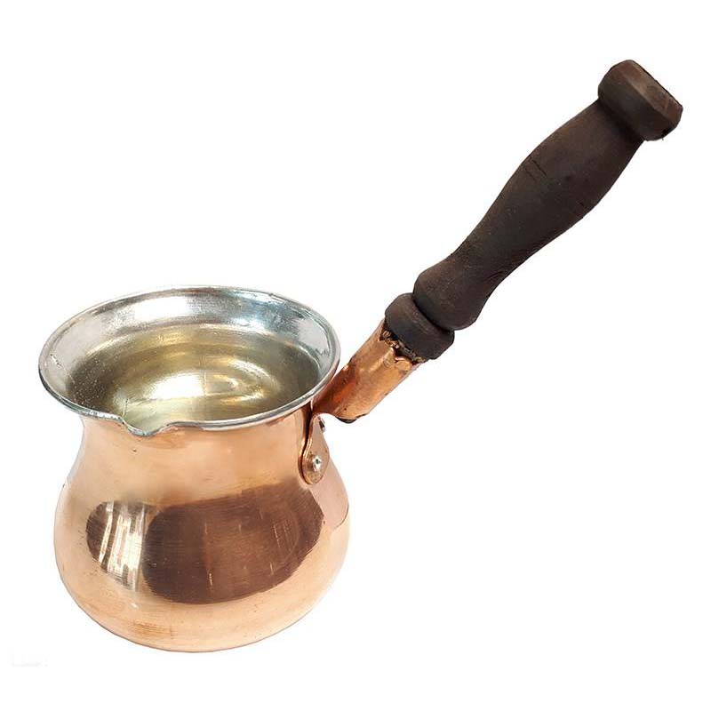 Hammered Copper Cezve – Classic Turkish Coffee Pot, Soroush Model
