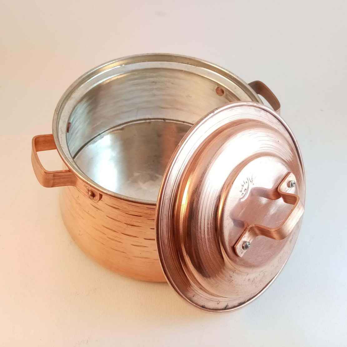 Persian Copper Cooking Pot – Traditional Artisan Style, Model M25