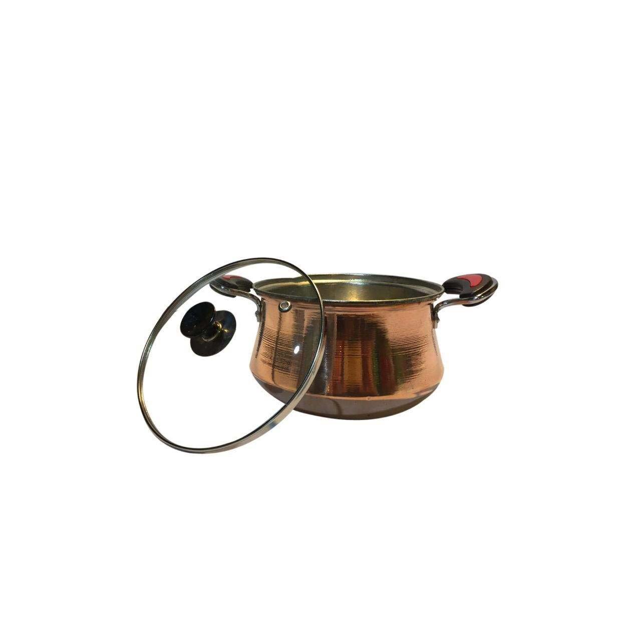 Persian Copper Cooking Pot – Traditional Artisan Style, Model Yalda