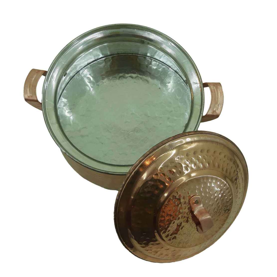 Persian Copper Cooking Pot – Traditional Hammered Artisan Style 01