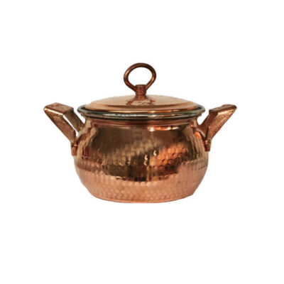 Persian Copper Cooking Pot - Traditional Artisan Style, Model 110
