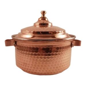 Persian Copper Cooking Pot – Traditional Artisan Style, Model M32