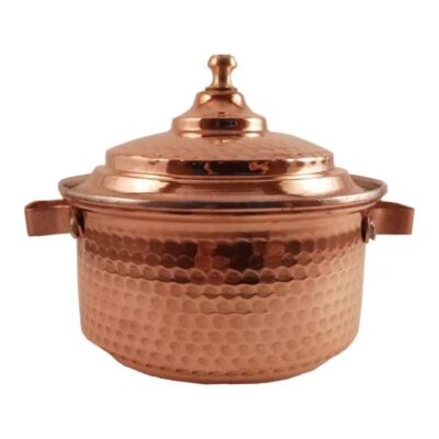Persian Copper Cooking Pot - Traditional Artisan Style, Model M32