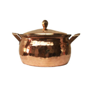 Persian Copper Cooking Pot – Traditional Artisan Style, Model 78
