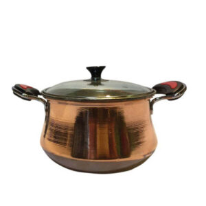 Persian Copper Cooking Pot – Traditional Artisan Style, Model Yalda