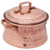 Persian Copper Cooking Pot - Traditional Hammered Artisan Style S3
