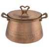 Persian Copper Cooking Pot - Traditional Artisan Style, Model Azin