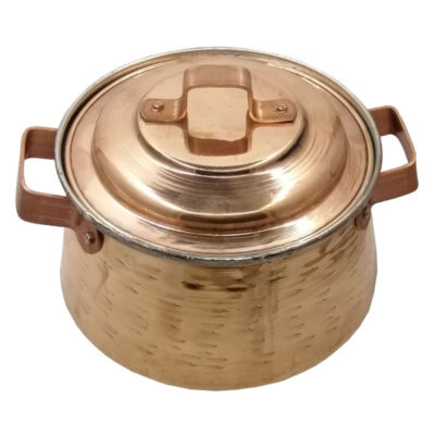 Persian Copper Cooking Pot - Traditional Artisan Style, NT25
