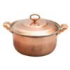 Persian Copper Cooking Pot - Traditional Artisan Style, Model 014