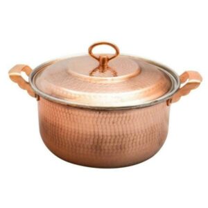 Persian Copper Cooking Pot – Traditional Artisan Style, Model 014