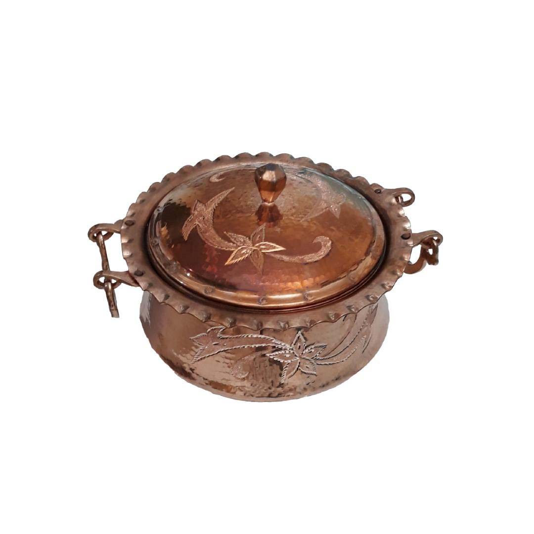 Persian Copper Cooking Pot – Traditional Artisan Style, Model 04