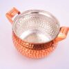 Persian Copper Cooking Pot - Traditional Bellied Shape, Model Khomre