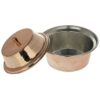 Persian Copper Cooking Pot - Traditional Hammered Artisan Style W542
