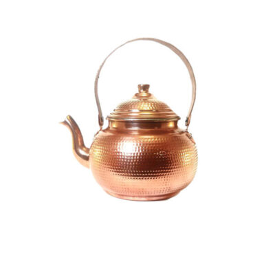 Persian Copper Tea Kettle Durable Stovetop Traditional Hammered Lux