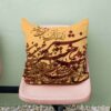 Persian Velvet Cushion Cover - Calligraphy Love Design (Set of 2)