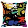 Persian Velvet Cushion Cover - Calligraphy C503 Design (Set of 2)