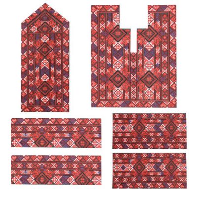 Handmade Balochi Embroidered Dress Panel - PK