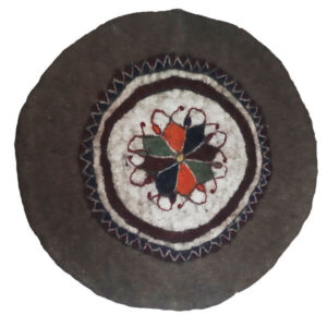 Persian Wool Felt Rug 100% Natural and Handmade TB402