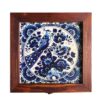 Wooden Box for Gift Giving with Persian Inspired Pattern Bird
