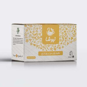 Newsha Orange Blossom Flavored Green Tea 70 gr (10x)