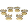 Elegant Crystal Haft-sin Set for Nowruz Persian New Year