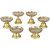 Elegant Crystal Haft-sin Set for Nowruz Persian New Year