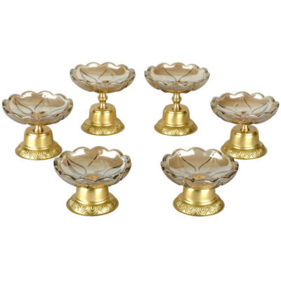 Elegant Crystal Haft-sin Set for Nowruz Persian New Year