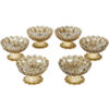 Elegant Crystal Haft-sin Set for Nowruz Persian New Year C2124
