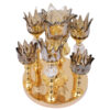 Elegant Crystal Haft-sin Set for Nowruz Persian New Year F321