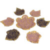 Elegant Pottery Haft-sin Set for Nowruz Persian New Year Leaf