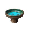 Elegant Pottery Haft-sin Set for Nowruz Persian New Year Flower