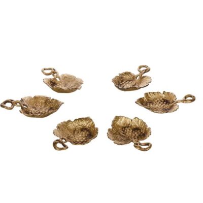 Elegant Brass Haft-sin Set for Nowruz Persian New Year